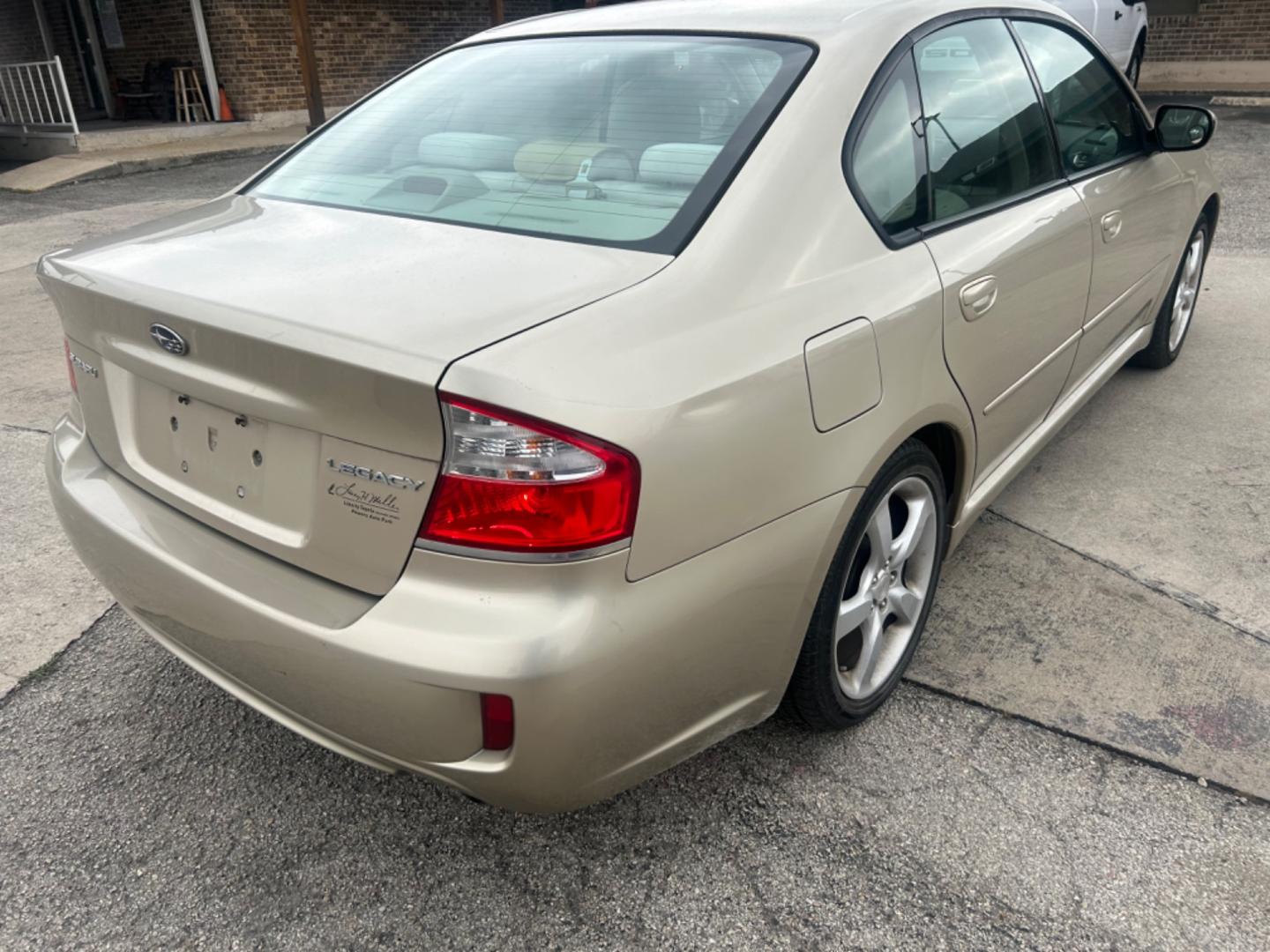 2008 Gold Subaru Legacy (4S3BL616987) , located at 1687 Business 35 S, New Braunfels, TX, 78130, (830) 625-7159, 29.655487, -98.051491 - Photo#6